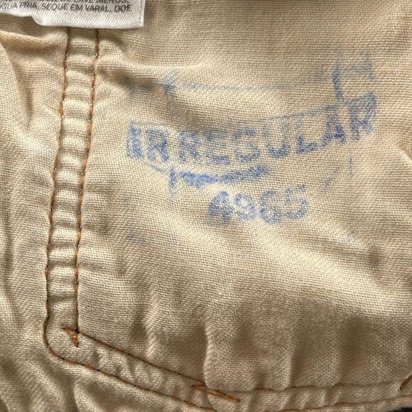 Levi’s Denim Shorts 42 Original 501 10" Button Fly Medium Wash Jorts - Picture 8 of 9